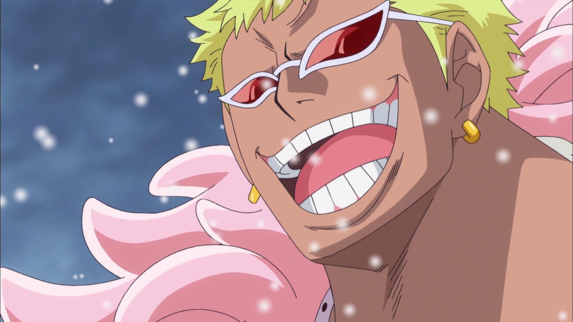 Doffy's "Joker" alias in One Piece is reflective of both his and Kaido's officer title systems for their respective crews (Image via Toei Animation)